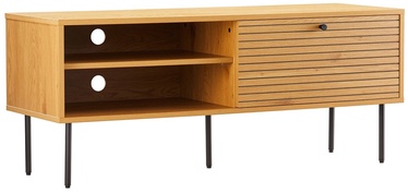 TV-laud Home4you Line, must/tamm, 120 cm x 40 cm x 50 cm