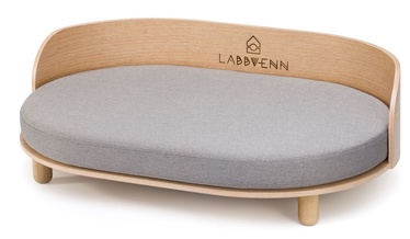 Loomavoodi Labbvenn Loue, pruun/hall, 920 mm x 620 mm