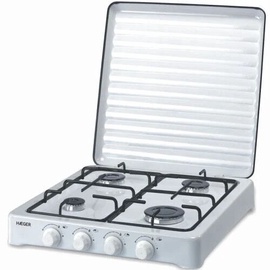 Minipliit Haeger Quad Fire GC-04E.002A, valge (kahjustatud pakend)