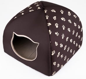 Кровать для животных Hobbydog R1 Igloo, коричневый, 38 см x 38 см