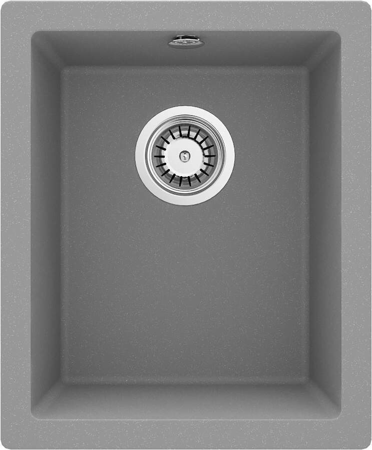 Köögivalamu Deante Corda ZQA_S10B, graniit, 38 cm x 46 cm x 19.4 cm