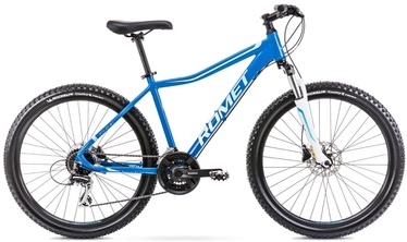 Velosipēds Romet Jolene 6.3, sievietēm, zila/balta, 26" (bojāts iepakojums)