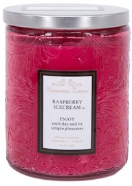 Свеча Home4you Romantic Times Raspberry Icecream ароматическая, 50 час
