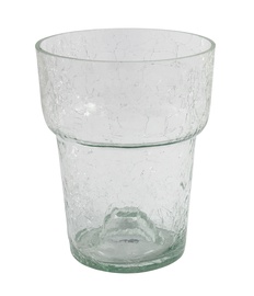 Puķu pods Domoletti OSK_RANT_XL, stikls, Ø 16.5 cm, caurspīdīga