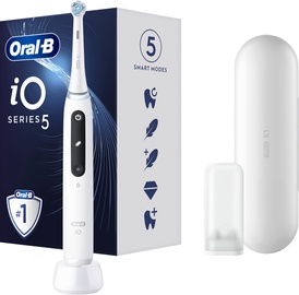 Elektrinis dantų šepetėlis Oral-B iO Series 5, baltas