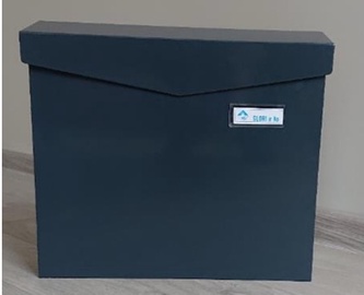 Postkast Glori Ir Ko PD961V, antratsiit, 353 mm x 77 mm x 320 mm