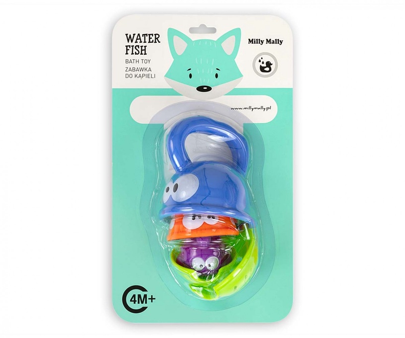 Komplekt Milly Mally Water Fish, mitmevärviline, 3 tk