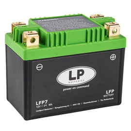 Akumulators Landport LFP7, 12 V, 12 Ah, 120 A