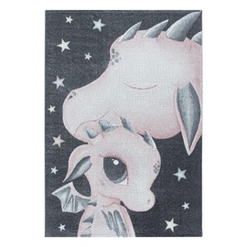 Vaip sise Ayyildiz Funny Dragon 1402002107, roosa/hall, 200 cm x 140 cm