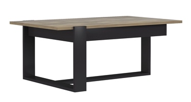 Журнальный столик Kalune Design Venezia, черный, 60 см x 100 см x 40 см
