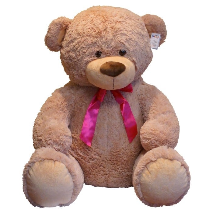 Mīkstā rotaļlieta Tulilo Norbert Teddy Bear, bēša, 75 cm