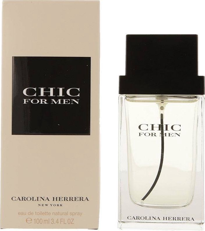 Tualettvesi Carolina Herrera Chic Men, 100 ml