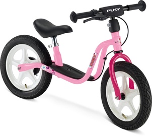 Balansinis dviratis Puky LR 1 BR, juodas/rožinis, 12.5"