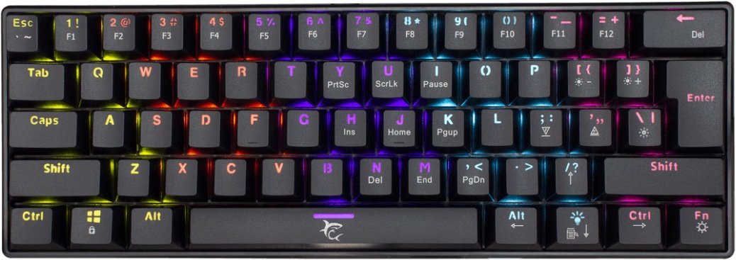 white shark shinobi keyboard