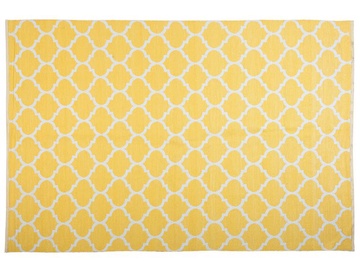 Ковер для открытых террас/комнатные Beliani Aksu, белый/желтый, 200 см x 140 см