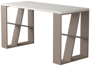 Galds Kalune Design Honey, balta/gaiši brūna