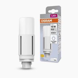 Лампочка Osram LED, холодный белый, G24d, 7.5 Вт, 950 лм