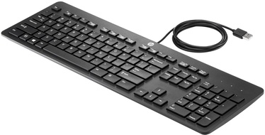 Klaviatuur HP USB Business Slim Inglise (UK), must