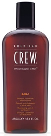Šampūns-kondicionieris American Crew 3in1, 250 ml