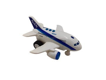 Rotaļu lidmašīna Aviation A1114-1, zila/balta