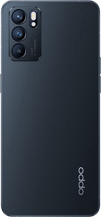 Mobilais telefons Oppo Reno 6 5G, melna, 8GB/128GB