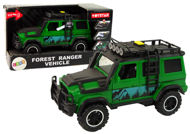 Bērnu rotaļu mašīnīte Toystar Forest Range Vehicle, zaļa