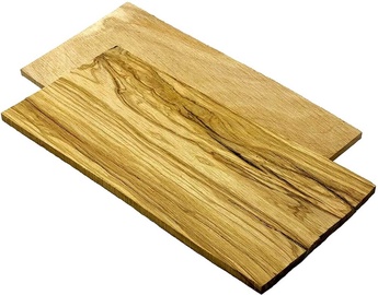 Lõikelaud Smokey Olive Wood V-02-220MM, puu, 22 cm x 11 cm, 2 tk