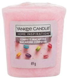 Svece, aromātiskā Yankee Candle Home Inspiration Confetti Macarons, 49 g