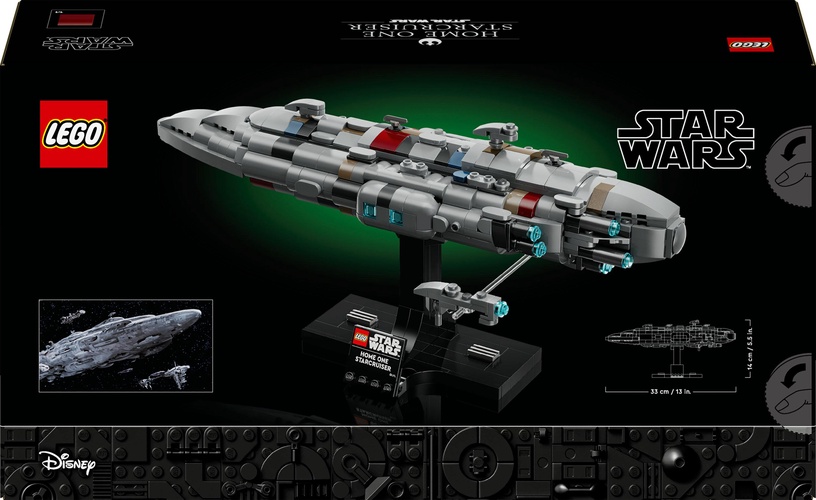 Konstruktor LEGO® Star Wars TM Home One Starcruiser 75405, 559 tk