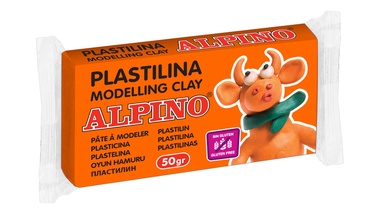 Plastilinas Alpino 1ADP00005801, oranžinė, 50 g