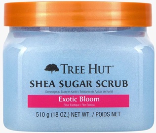 Kūno šveitiklis Tree Hut Exotic Bloom Shea Sugar Scrub