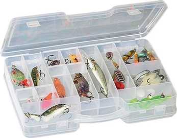 Makšķerēšanas kaste Jaxon Fishing Box RH-100, 29 cm, caurspīdīga