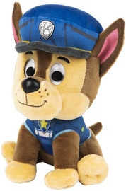 Mīkstā rotaļlieta Spin Master Paw Patrol Chase, zila/brūna, 15 cm