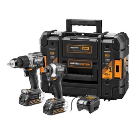 Juhtmevaba tööriistakomplekt koos akuga Dewalt DCK200ME2GT-QW, 18 V