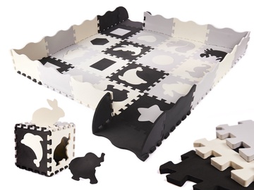 Spēļu paklājs Puzzle Mat IKONKX6268, 113 cm x 113 cm, 36 gab.
