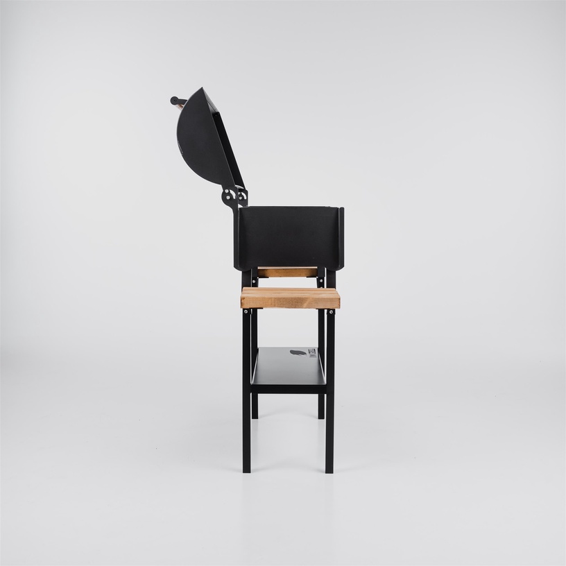Grill DM Grill Standart Duo, must, 30 cm