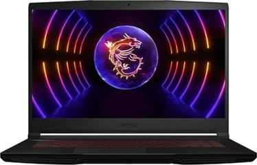 Ноутбук MSI Thin GF63, Intel® Core™ i5-12450H, 8 GB, 512 GB, 15.6 ″, Nvidia GeForce RTX 3050, черный