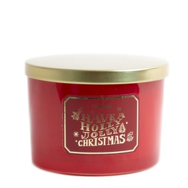 Рождественская свеча, ароматическая Homla Lesli 804644, 300 г, 80 мм x 110 мм