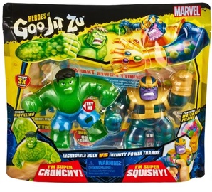 Комплект Tm Toys Goo Jit Zu Hulk Vs Thanos