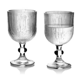 Veiniklaaside komplekt Mondex Elise Stripe HTID8825, klaas, 0.4 l, 6 tk