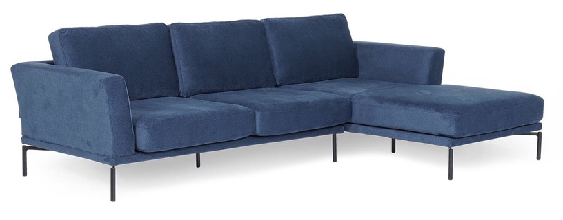 Stūra dīvāns Hanah Home Jade Relax P1+M2, zila, 171 x 277 x 94 cm
