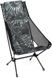 Saliekamais tūrisma krēsls Helinox Chair Two Tie Dye, melna/pelēka