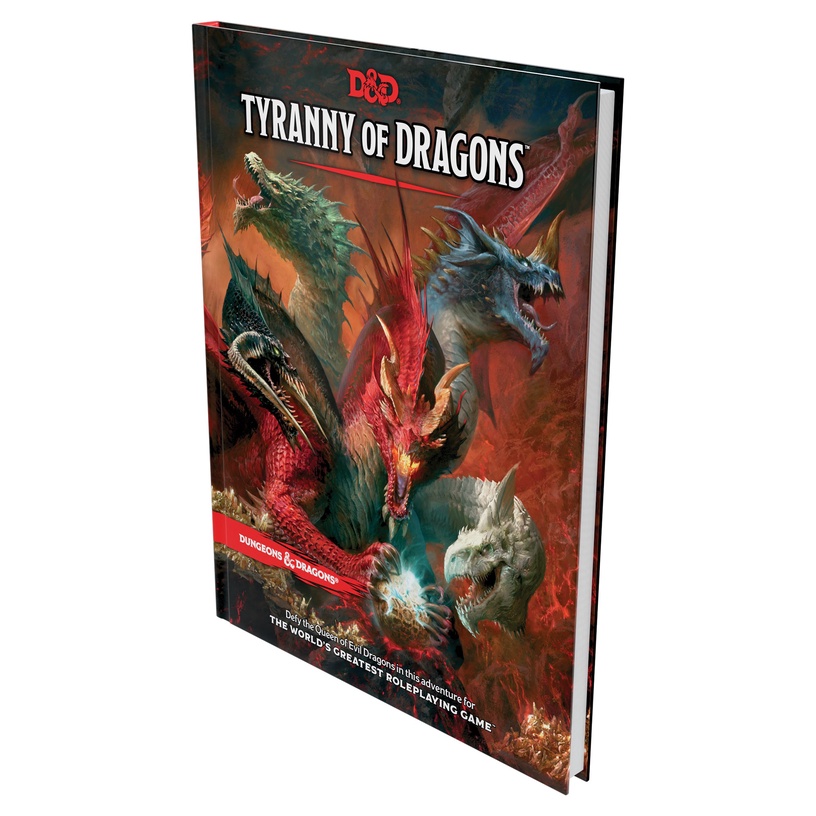 Lauamängu tarvik Dungeons & Dragons Wizards of the Coast Dungeons & Dragons Tyranny Of Dragons, EN