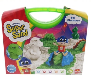 Kinētiskās smiltis Goliath Super Sand Dinosaurs 918372, daudzkrāsaina