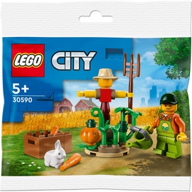 Konstruktor LEGO® City Farm Garden & Scarecrow 30590
