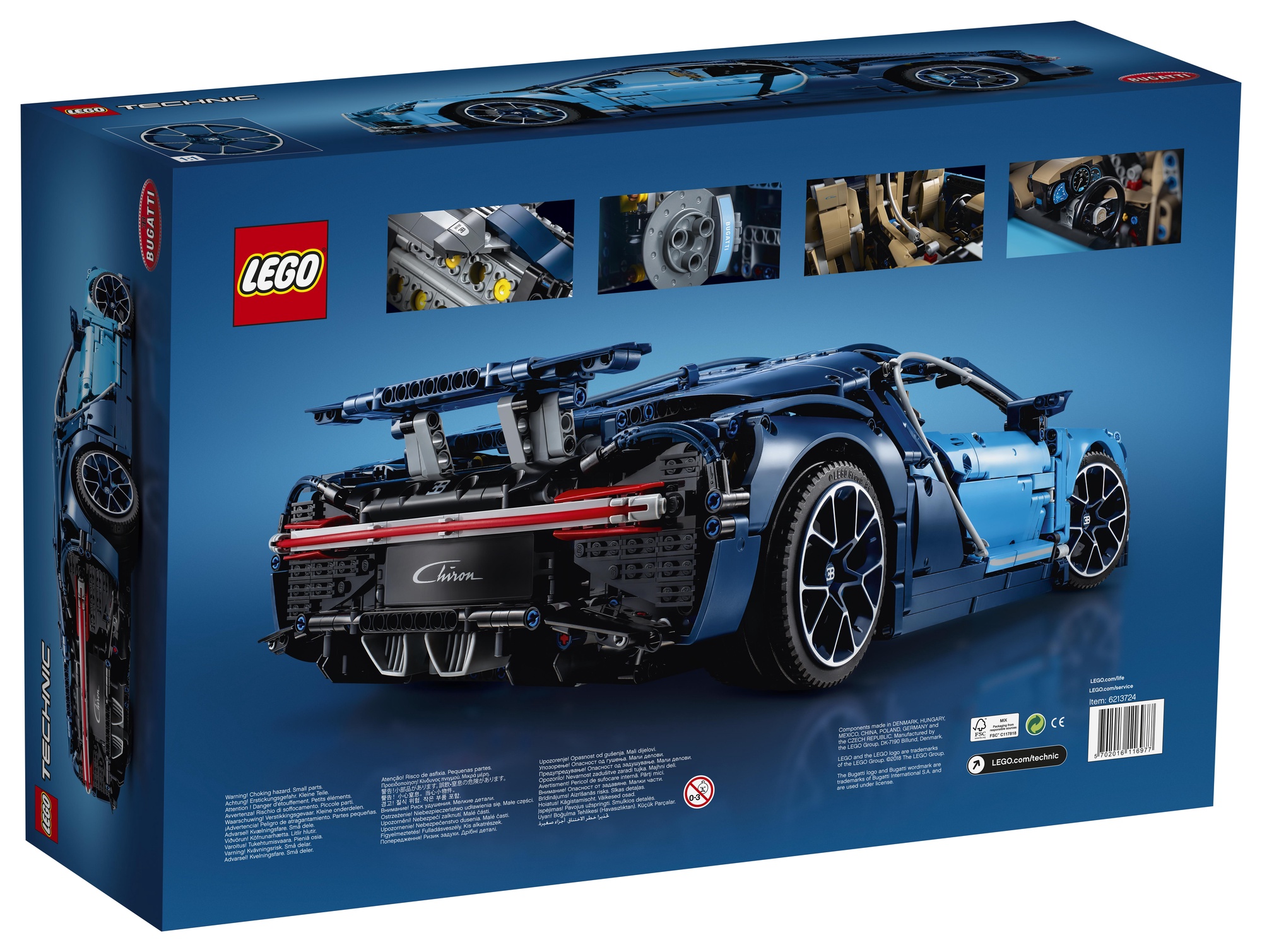 lego bugatti chiron motorization