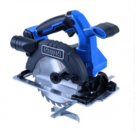 Аккумуляторная циркулярная пила Scheppach BC-HCS165-X, 20 В, с линейкой
