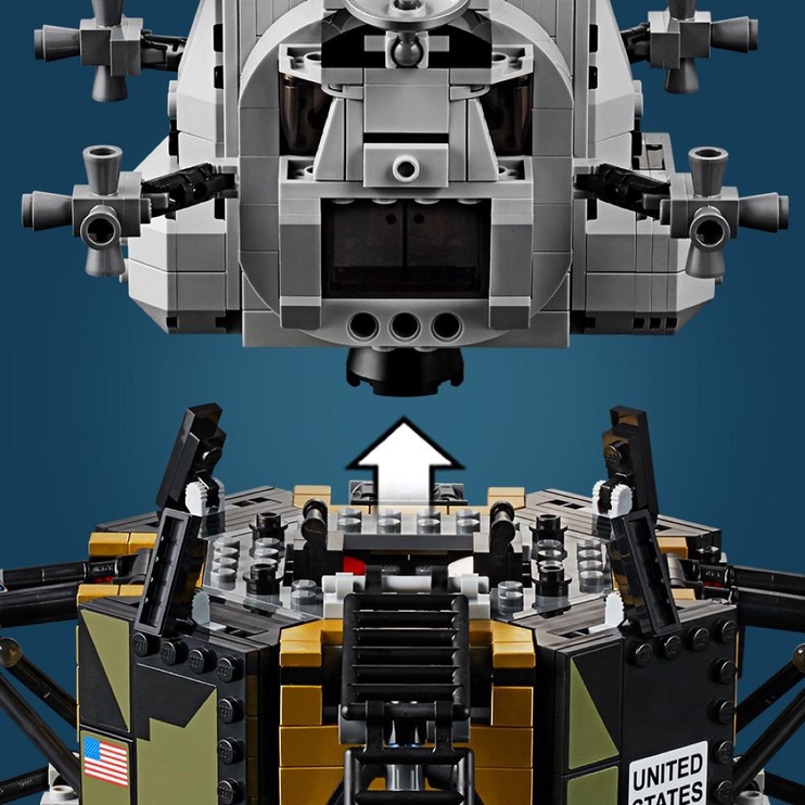 Konstruktors LEGO Creator NASA Apollo 11 Lunar Lander 10266, 1087 gab.