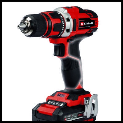 Akukruvikeeraja-trell koos akuga Einhell TE-CD 18/40Li+69, 18 V, 2 Ah