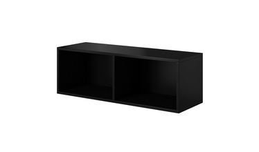 Skapītis Cama Meble Roco, melna, 112 cm x 37 cm x 37 cm